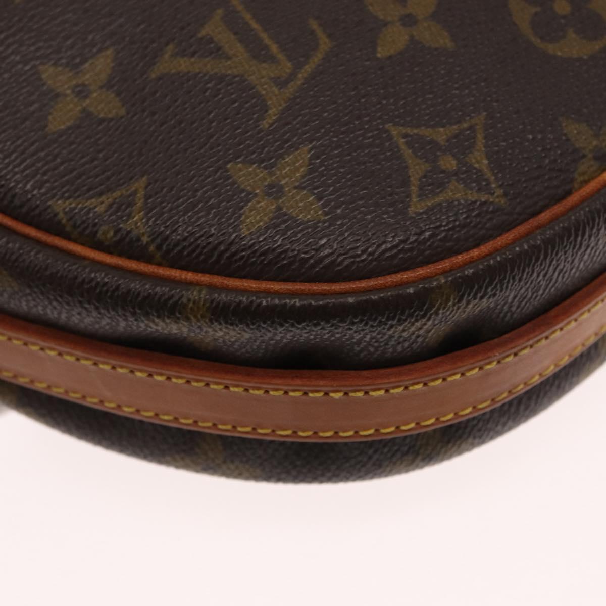 LOUIS VUITTON Monogram Jeune Fille MM Shoulder Bag M51226 LV Auth BA8114