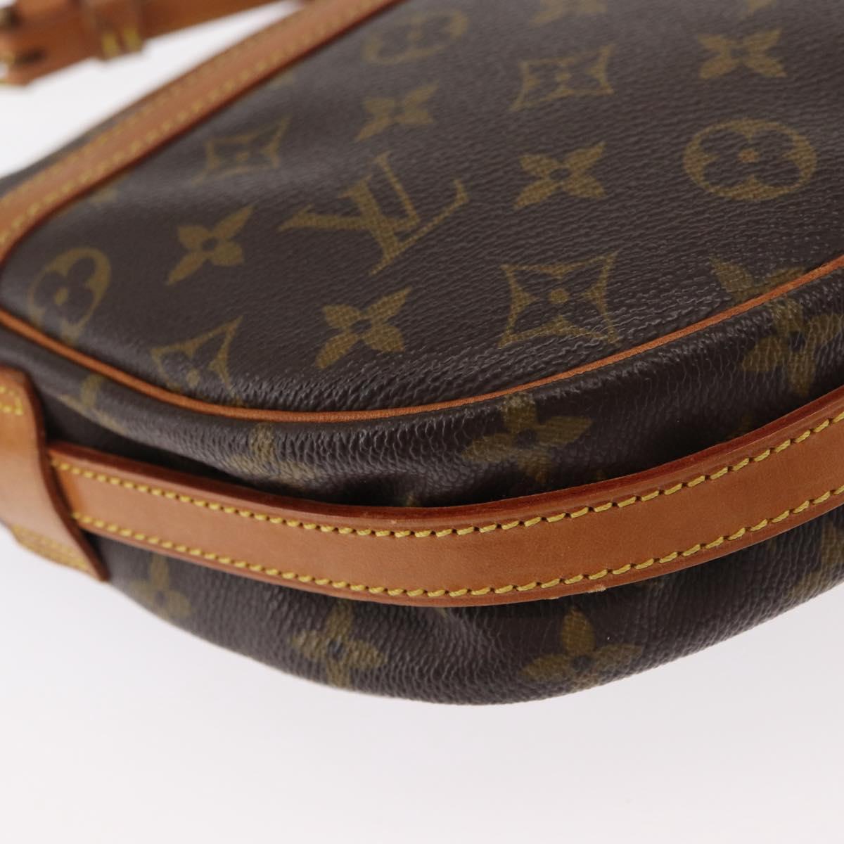 LOUIS VUITTON Monogram Jeune Fille MM Shoulder Bag M51226 LV Auth BA8114