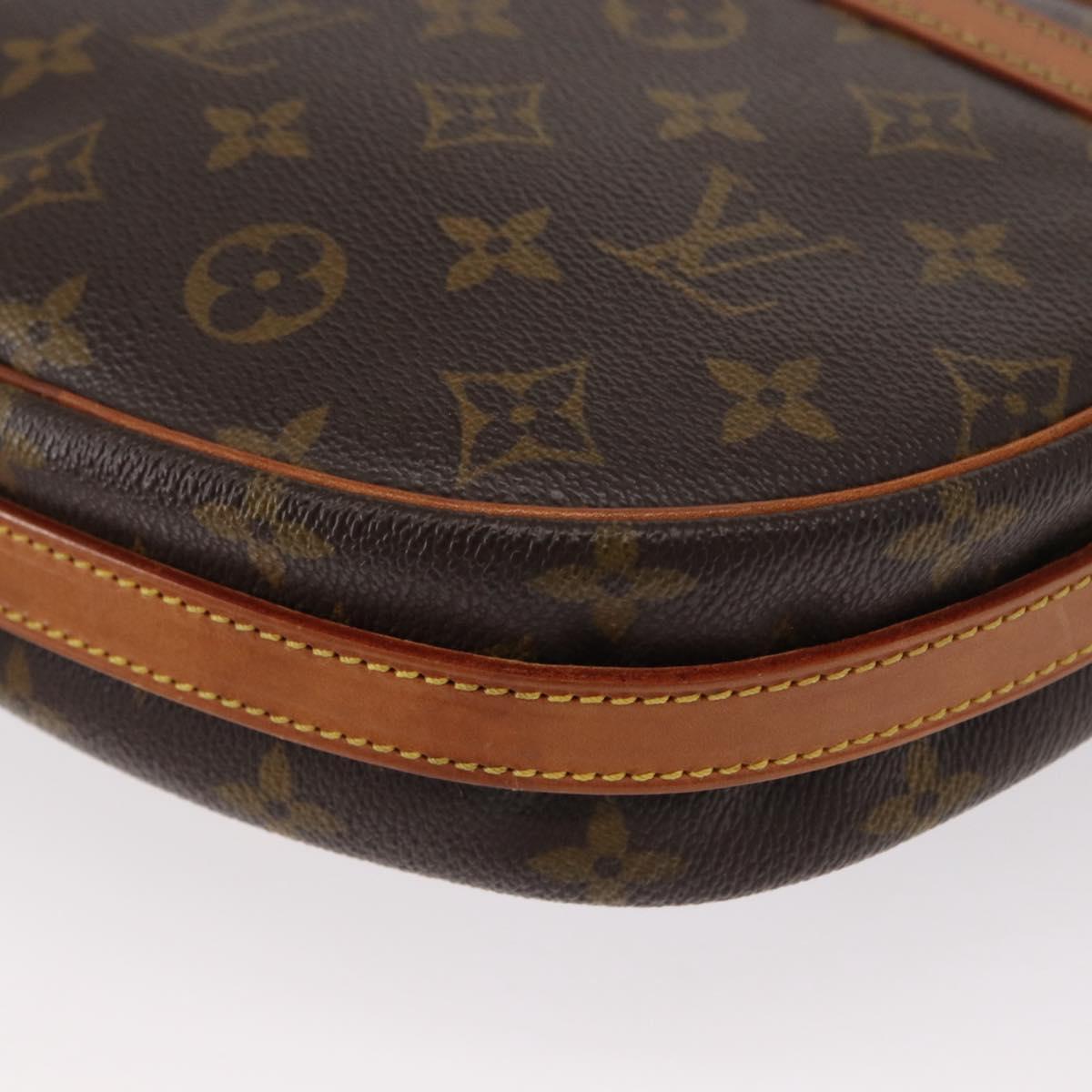 LOUIS VUITTON Monogram Jeune Fille MM Shoulder Bag M51226 LV Auth BA8114