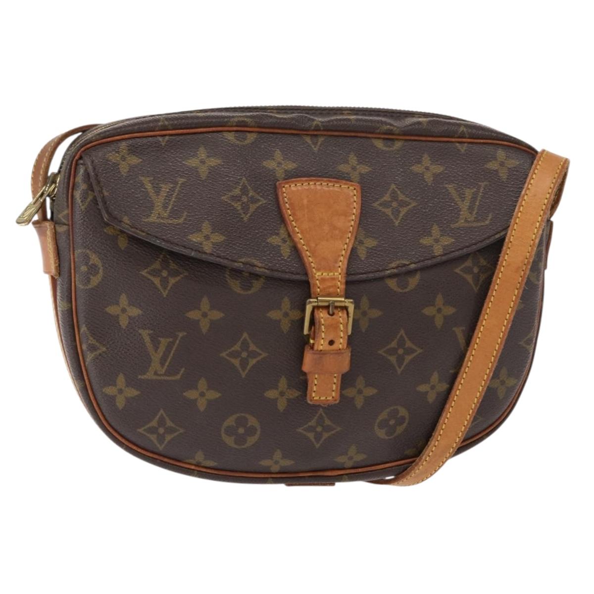 LOUIS VUITTON Monogram Jeune Fille MM Shoulder Bag M51226 LV Auth BA8114