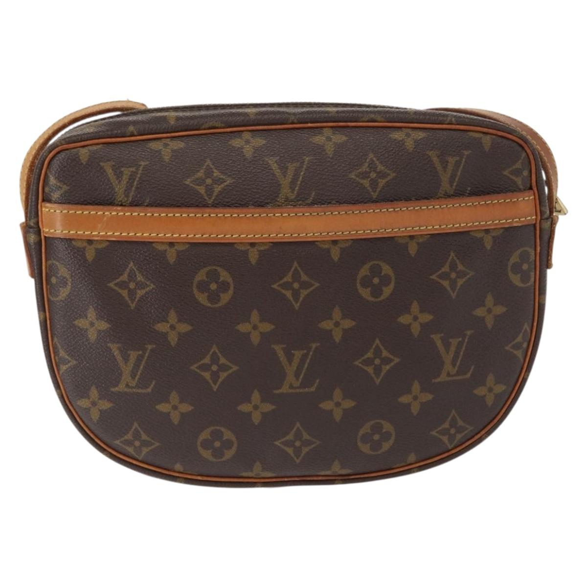 LOUIS VUITTON Monogram Jeune Fille MM Shoulder Bag M51226 LV Auth BA8114