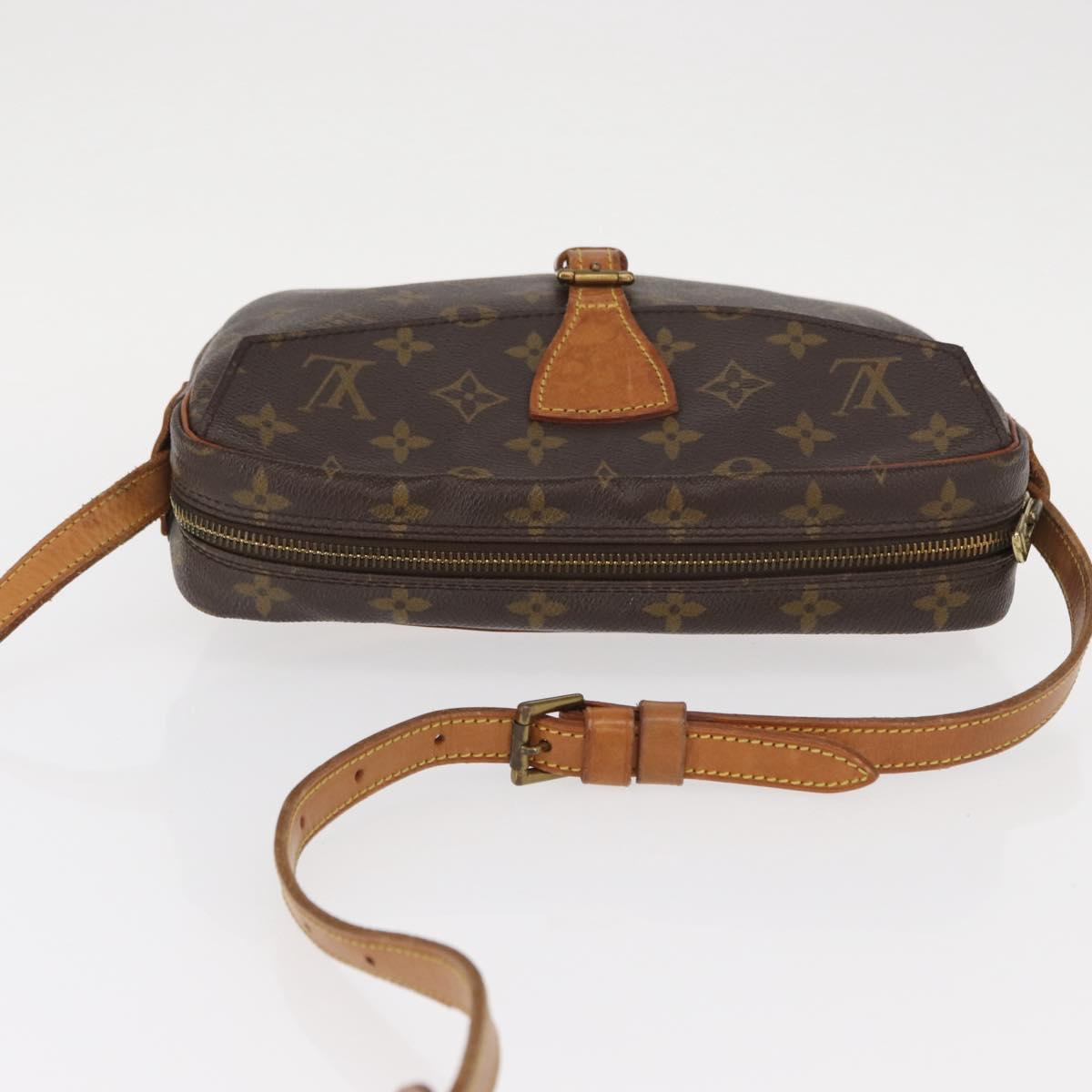 LOUIS VUITTON Monogram Jeune Fille MM Shoulder Bag M51226 LV Auth BA8114