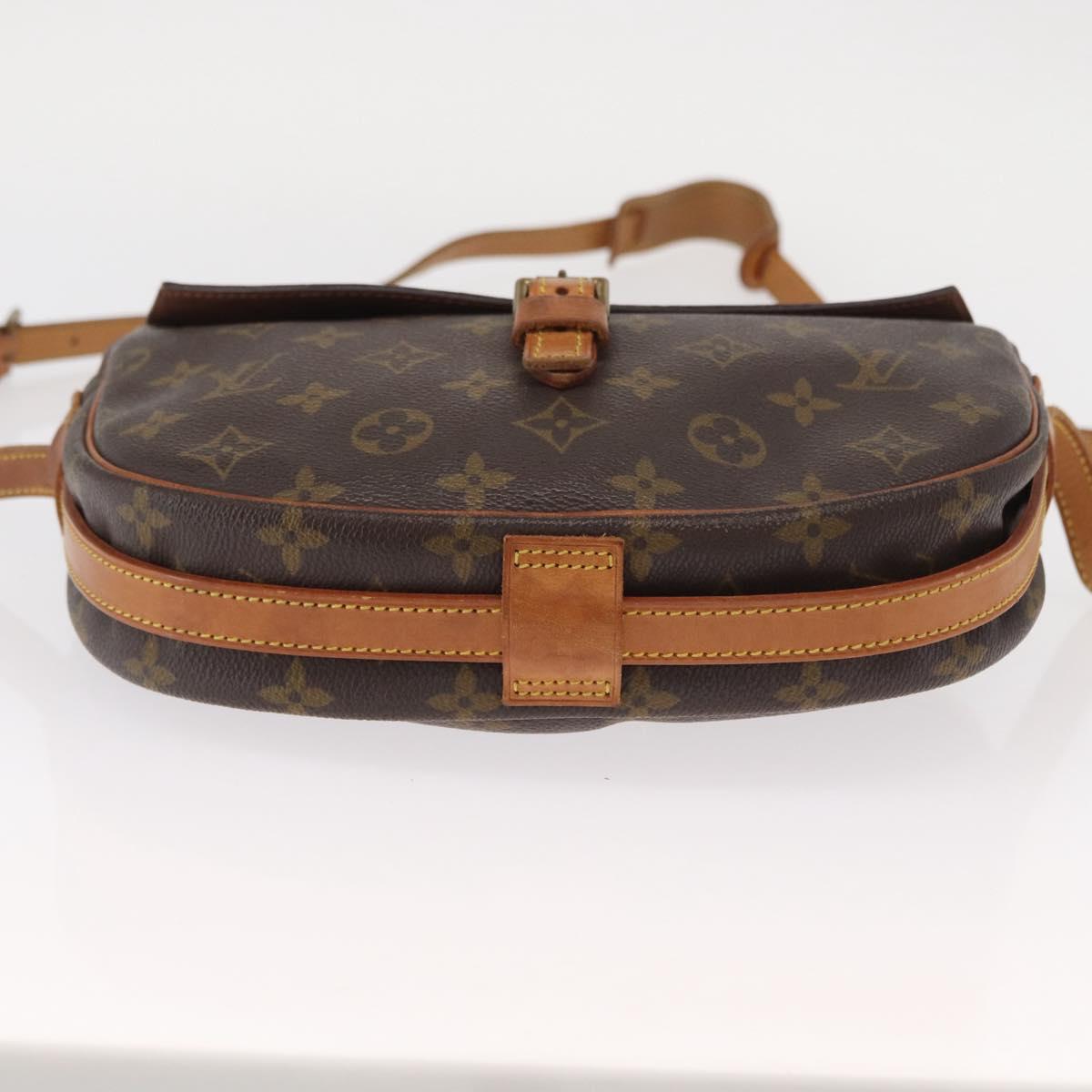 LOUIS VUITTON Monogram Jeune Fille MM Shoulder Bag M51226 LV Auth BA8114