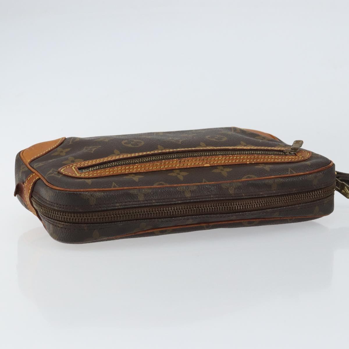 LOUIS VUITTON Monogram Marly Dragonne GM Clutch Bag M51825 LV Auth BA8115