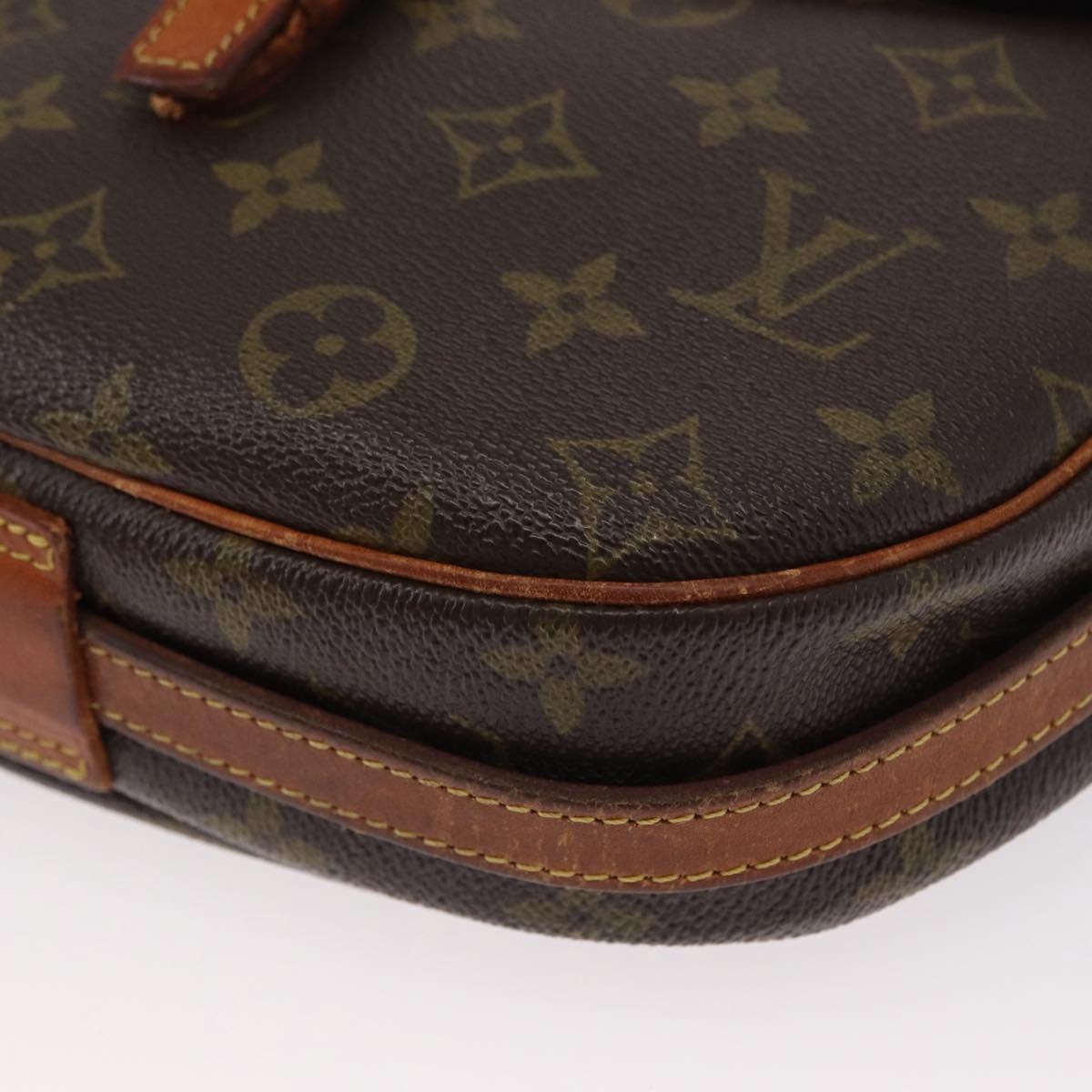 LOUIS VUITTON Monogram Jeune Fille MM Shoulder Bag Vintage M51226 LV Auth BA8117