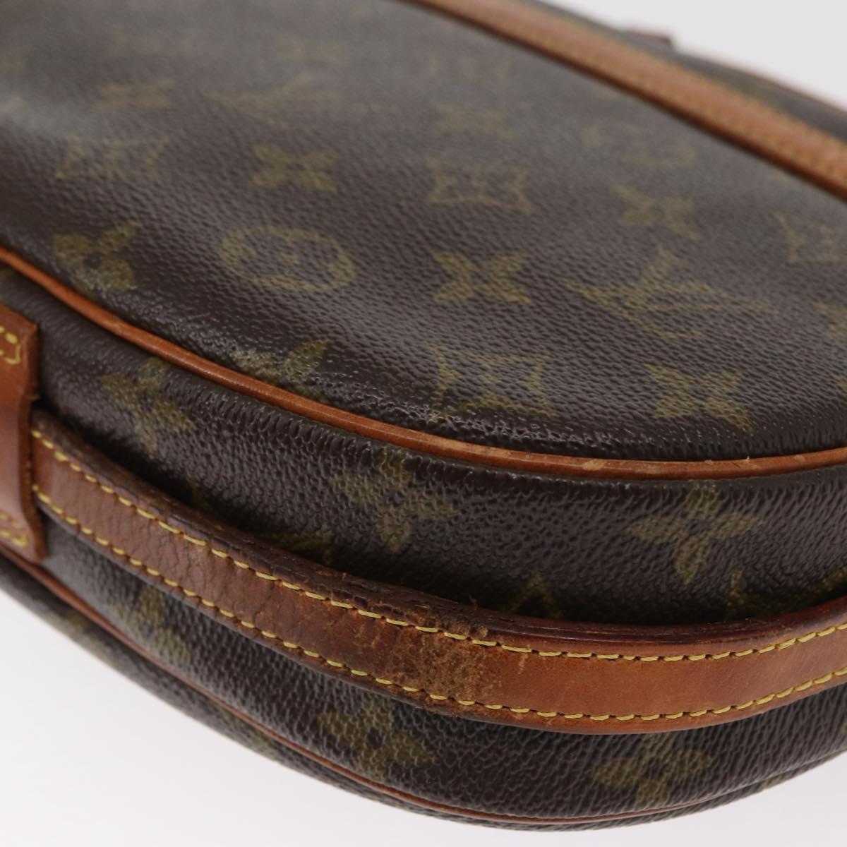 LOUIS VUITTON Monogram Jeune Fille MM Shoulder Bag Vintage M51226 LV Auth BA8117