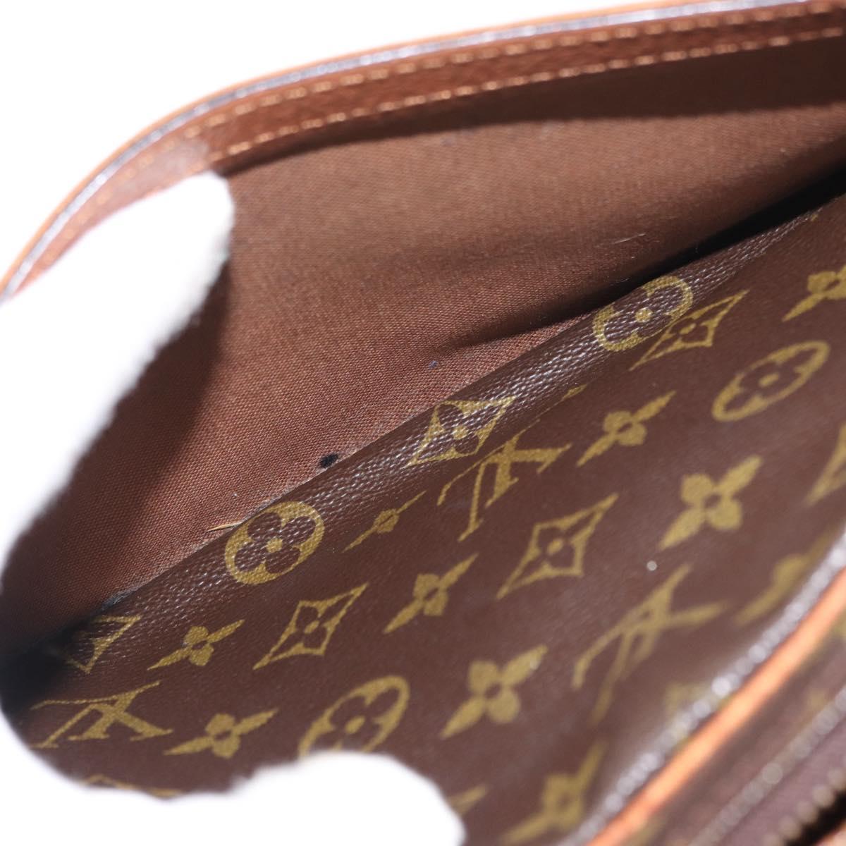 LOUIS VUITTON Monogram Jeune Fille MM Shoulder Bag Vintage M51226 LV Auth BA8117