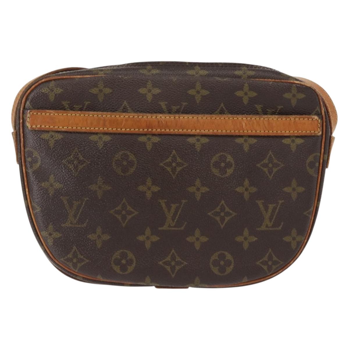 LOUIS VUITTON Monogram Jeune Fille MM Shoulder Bag Vintage M51226 LV Auth BA8117
