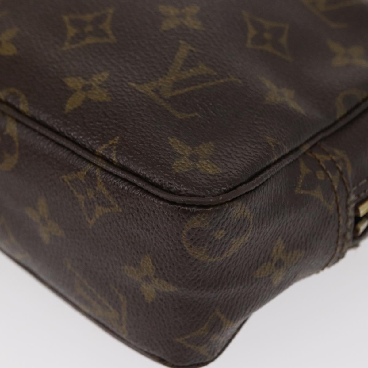 LOUIS VUITTON Monogram Trousse Toilette 23 Clutch Bag M47524 LV Auth BA8118