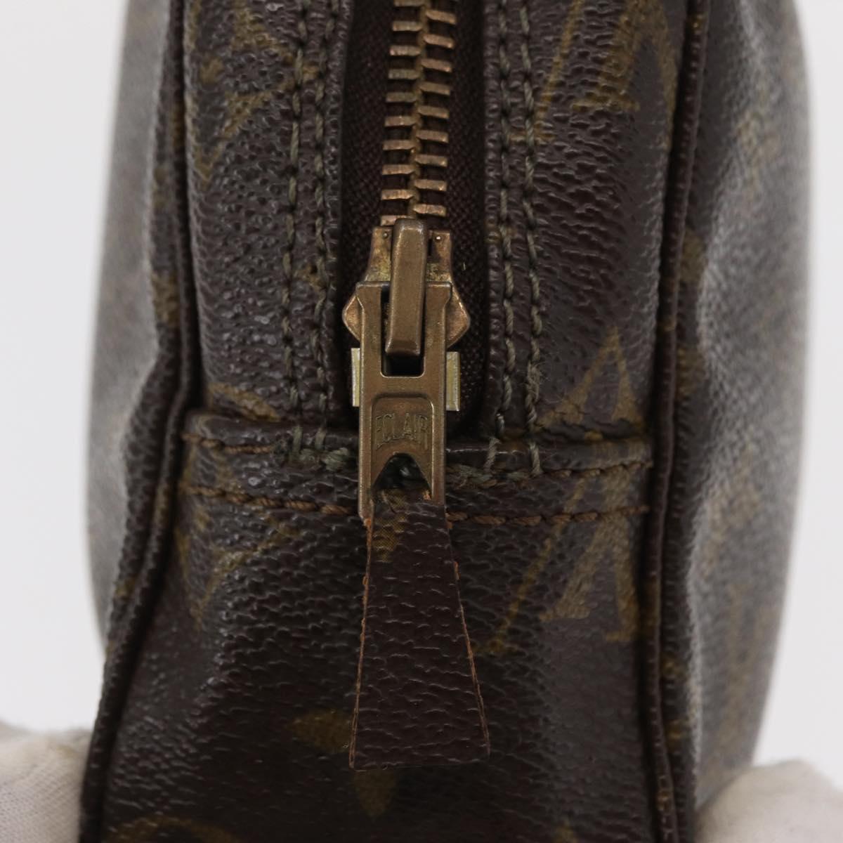 LOUIS VUITTON Monogram Trousse Toilette 23 Clutch Bag M47524 LV Auth BA8118