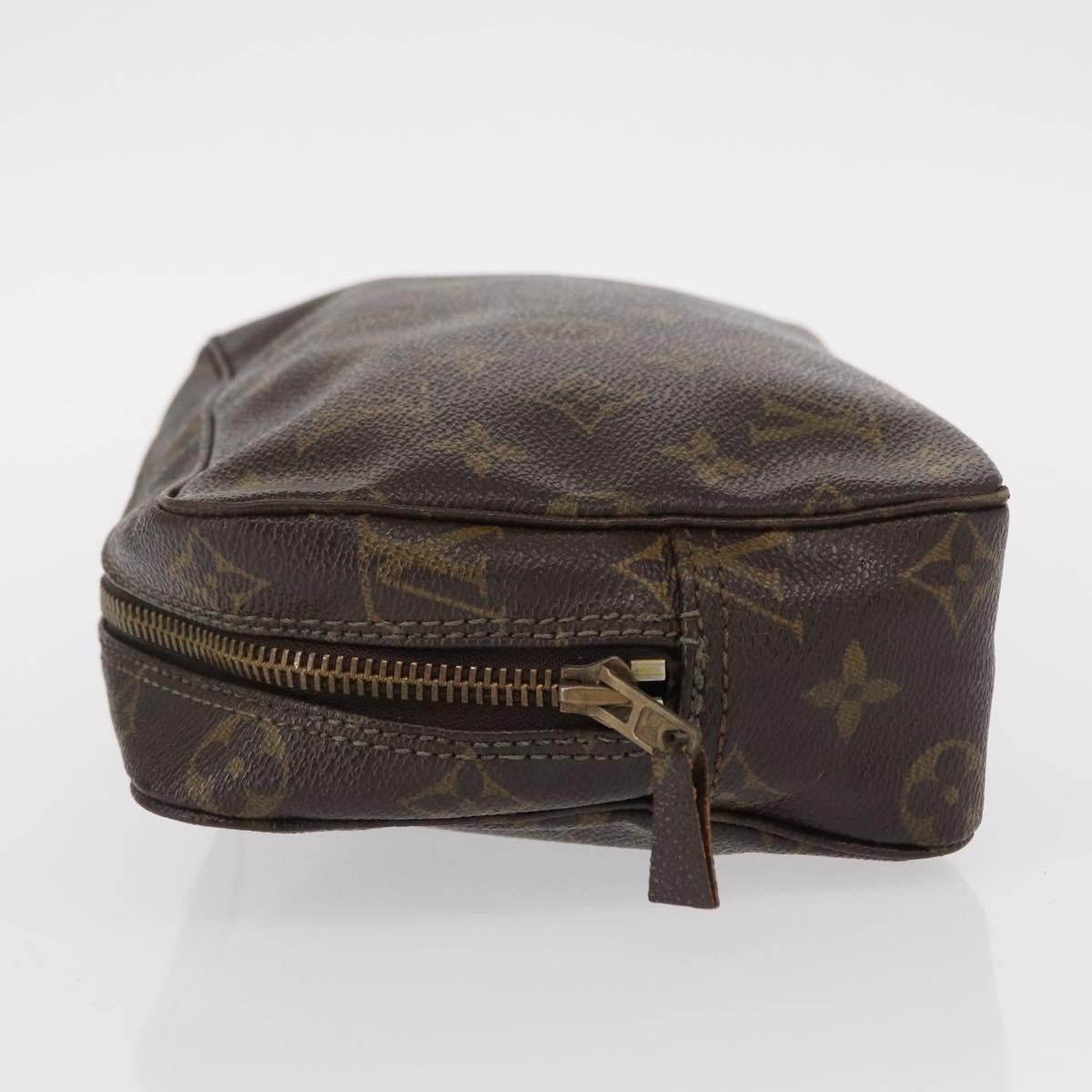 LOUIS VUITTON Monogram Trousse Toilette 23 Clutch Bag M47524 LV Auth BA8118