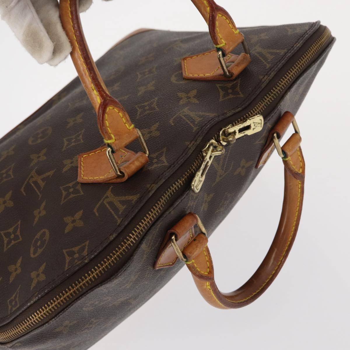 LOUIS VUITTON Monogram Alma Hand Bag M51130 LV Auth BA8119