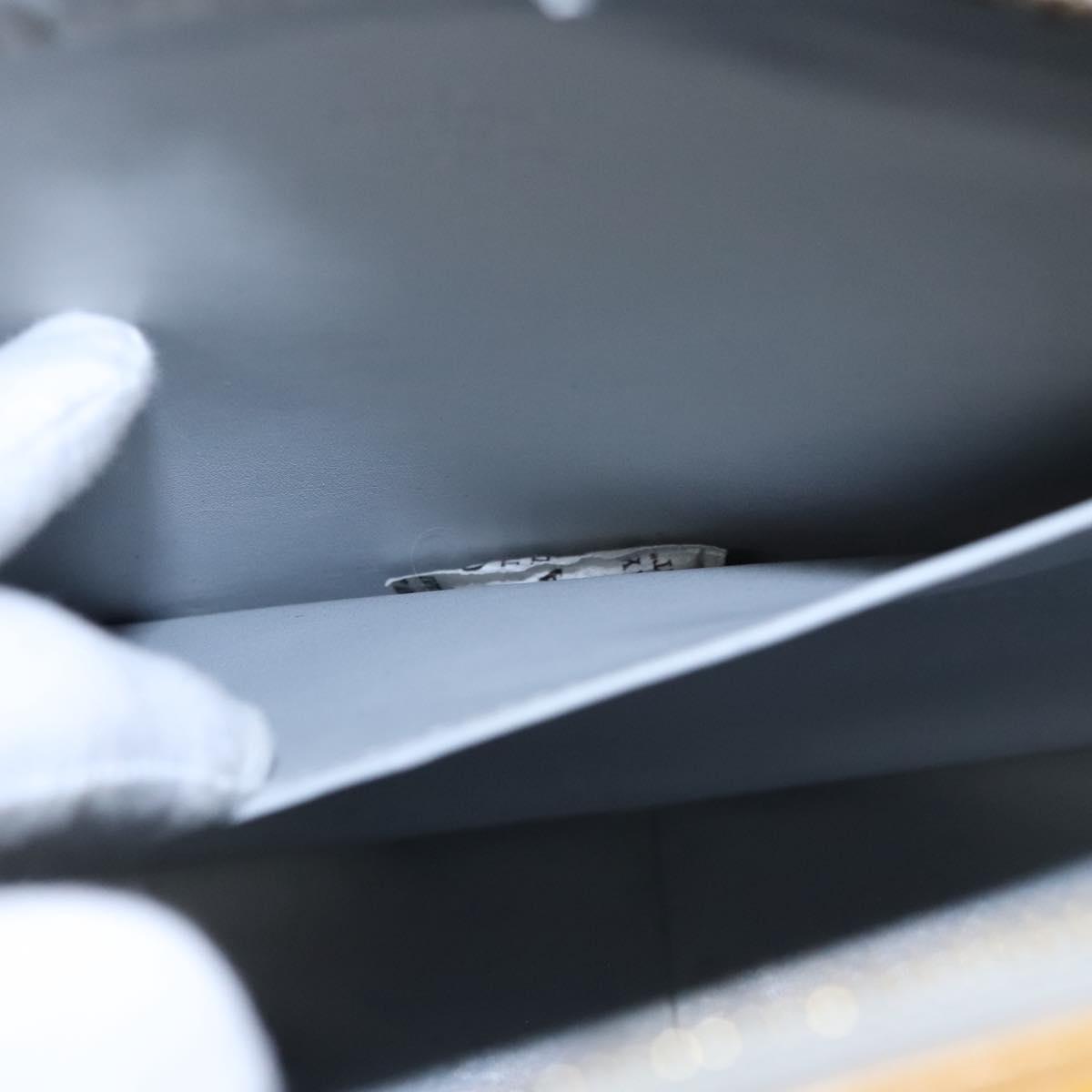 LOUIS VUITTON Monogram Vernis Columbus Tote Bag Gris M91028 LV Auth BA812