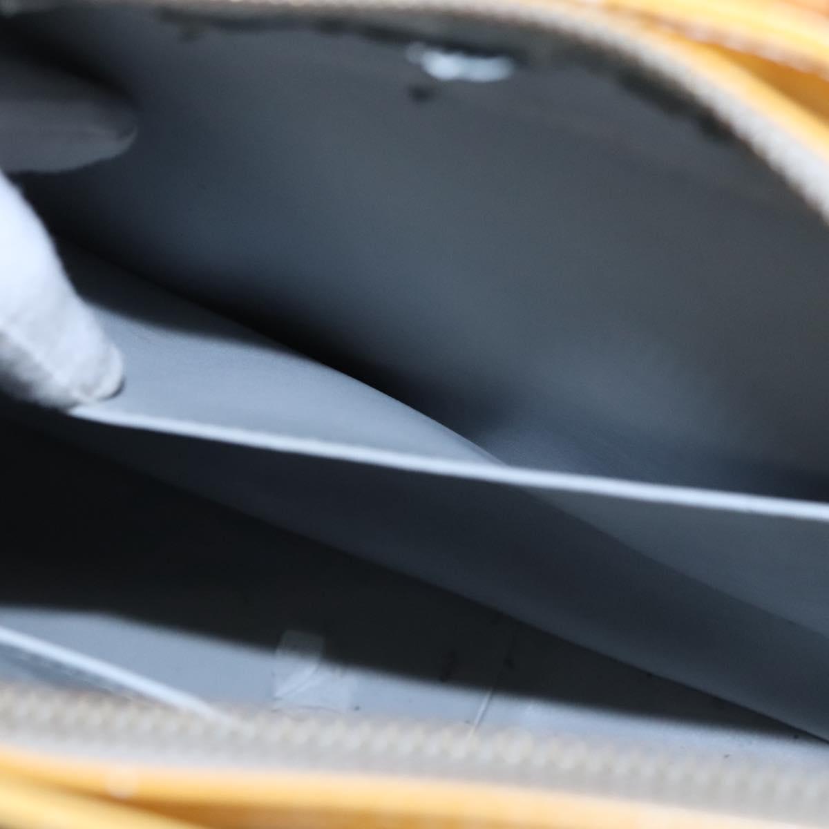 LOUIS VUITTON Monogram Vernis Columbus Tote Bag Gris M91028 LV Auth BA812