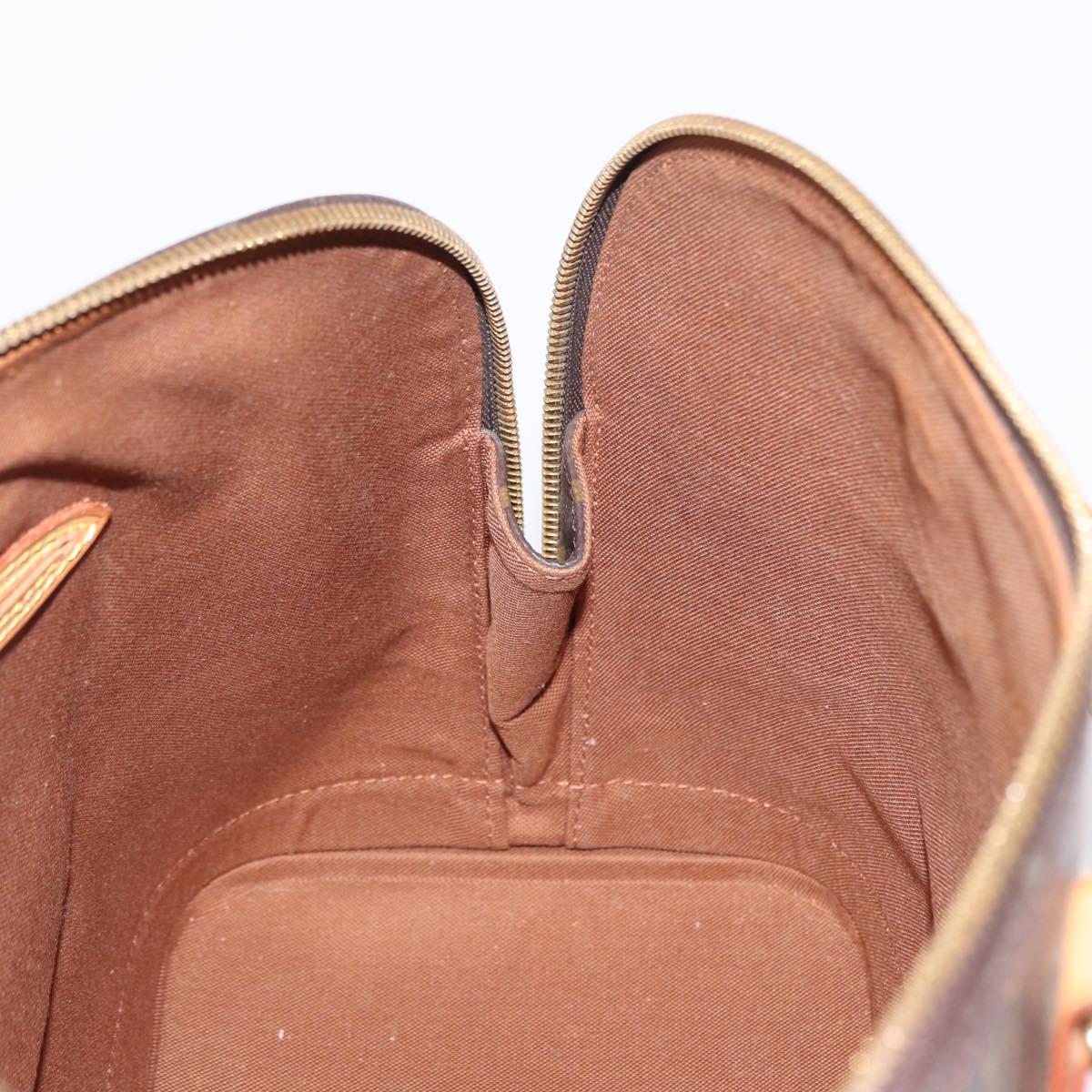 LOUIS VUITTON Monogram Alma Hand Bag M51130 LV Auth BA8120