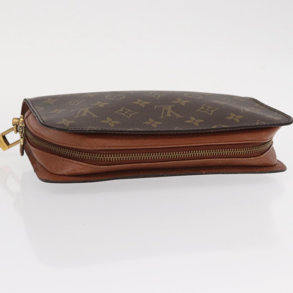 LOUIS VUITTON Monogram Orsay Clutch Bag M51790 LV Auth BA8121