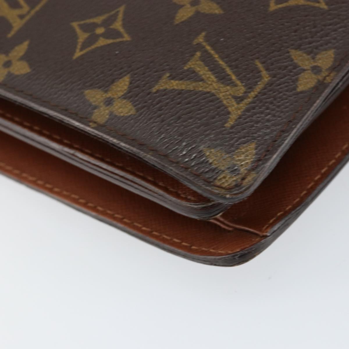 LOUIS VUITTON Monogram Kurcell Shoulder Bag M51375 LV Auth BA8122