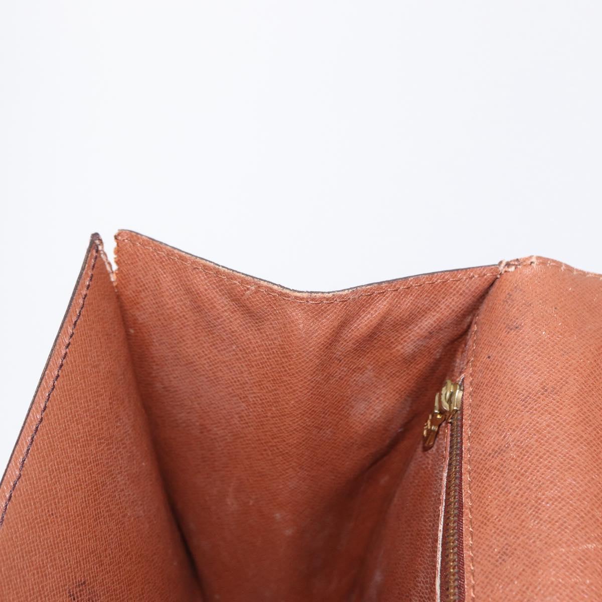 LOUIS VUITTON Monogram Monceau 28 Hand Bag M51185 LV Auth BA8123