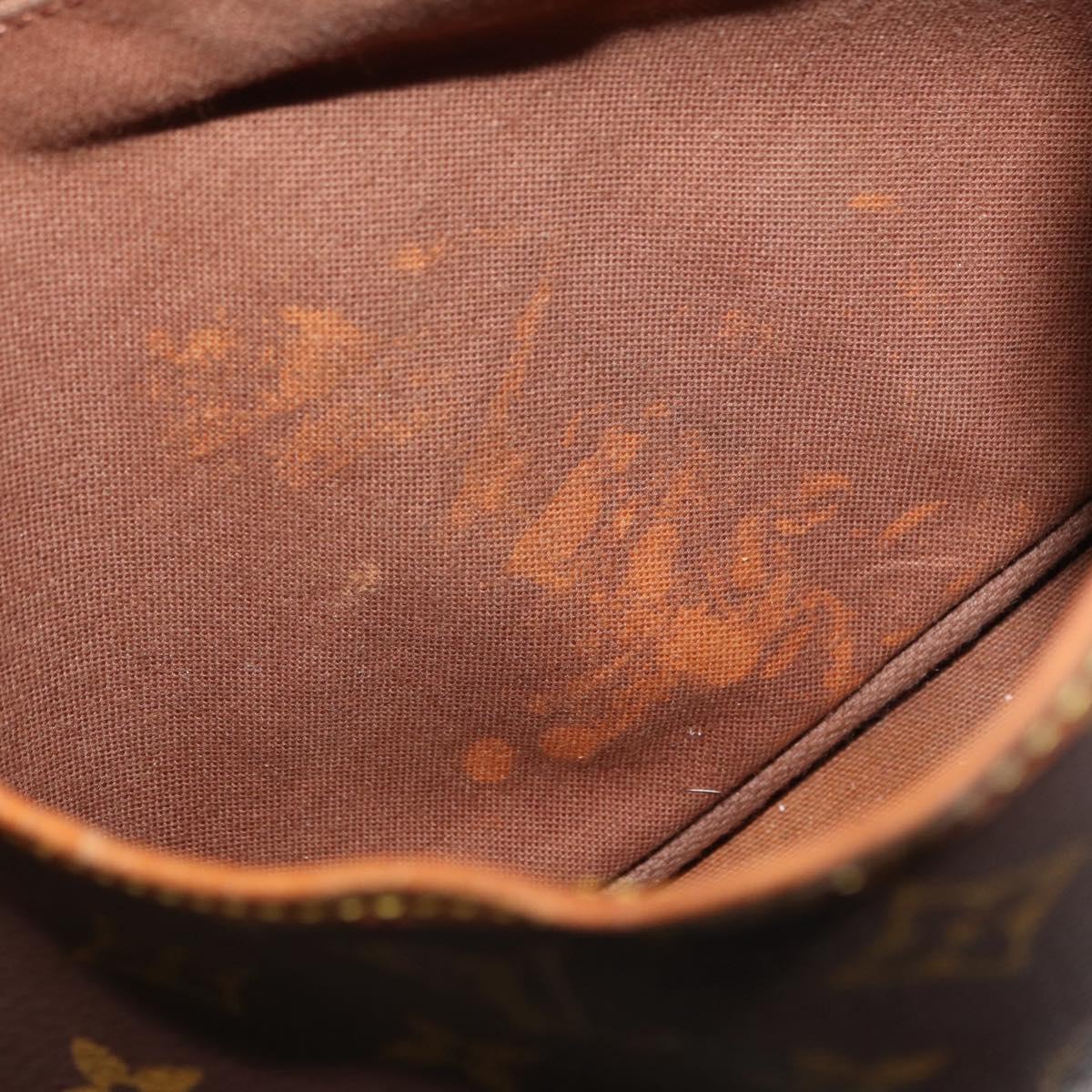 LOUIS VUITTON Monogram Saumur 30 Shoulder Bag M42256 LV Auth BA8125