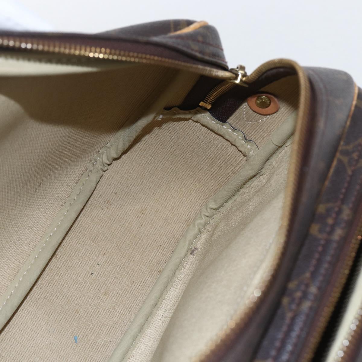 LOUIS VUITTON Monogram Reporter PM Shoulder Bag M45254 LV Auth BA8126