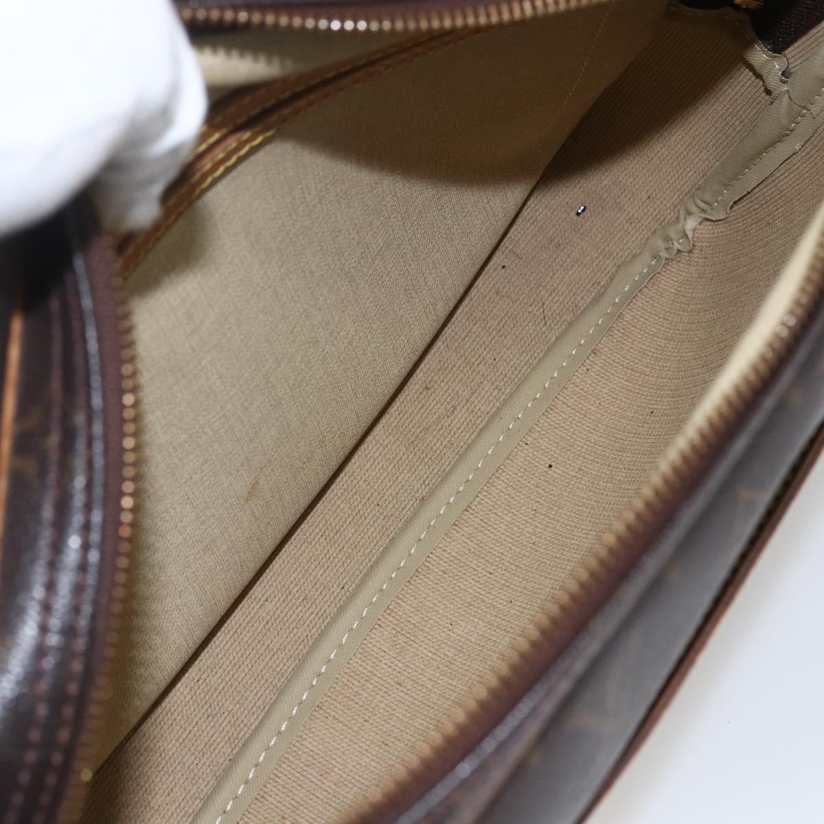 LOUIS VUITTON Monogram Reporter PM Shoulder Bag M45254 LV Auth BA8126