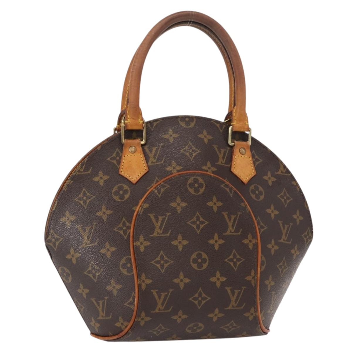 LOUIS VUITTON Monogram Ellipse PM Hand Bag M51127 LV Auth BA8127