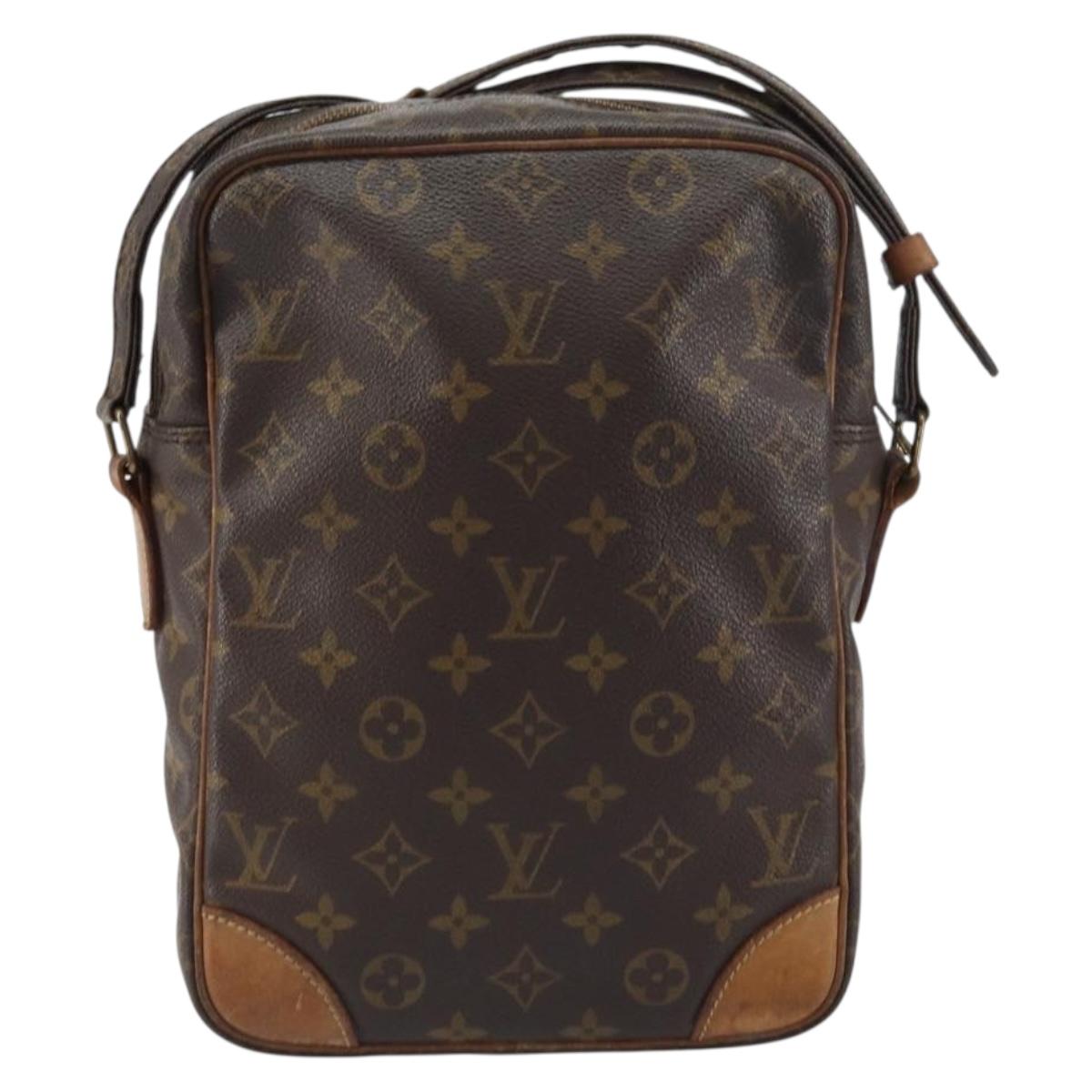 LOUIS VUITTON Monogram DanubeMM Shoulder Bag M45264 LV Auth BA8129
