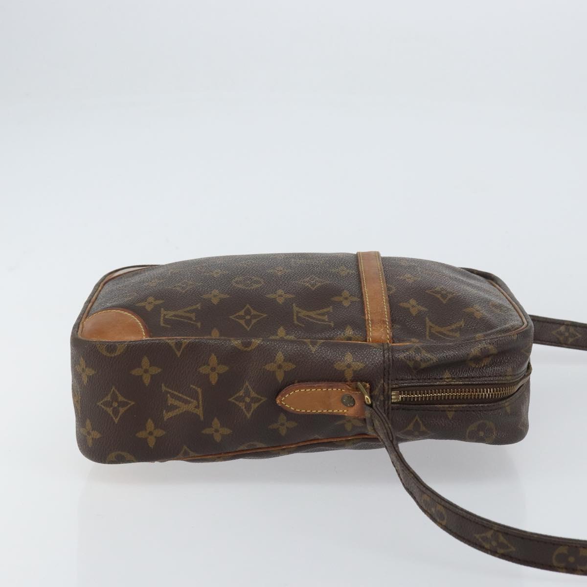 LOUIS VUITTON Monogram DanubeMM Shoulder Bag M45264 LV Auth BA8129