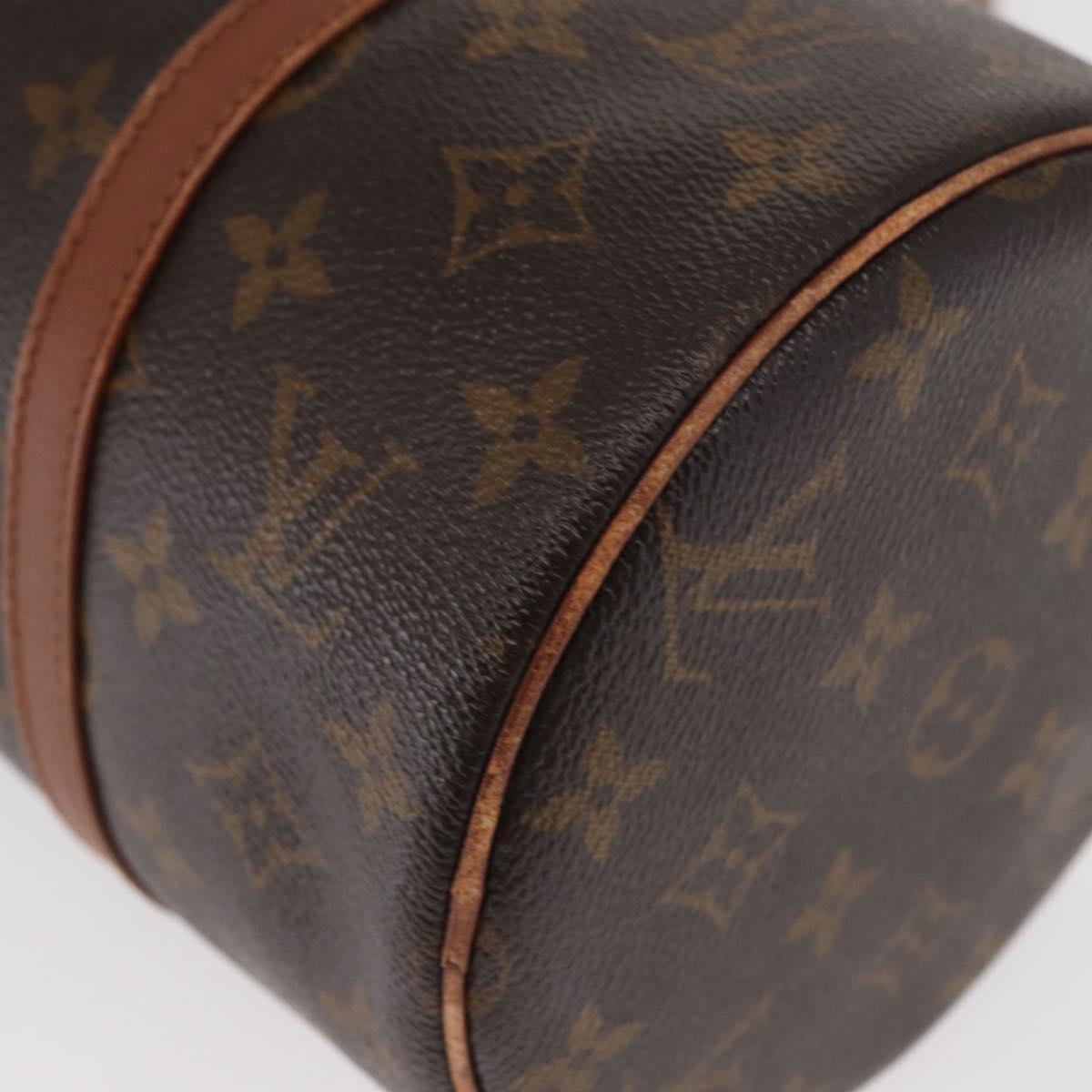 LOUIS VUITTON Monogram Papillon 30 Hand Bag M51385 LV Auth BA8133