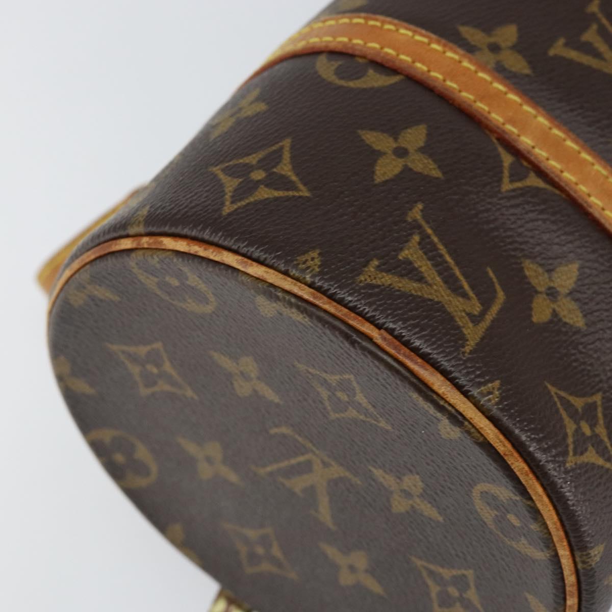 LOUIS VUITTON Monogram Papillon 26 Hand Bag M51386 LV Auth BA8134