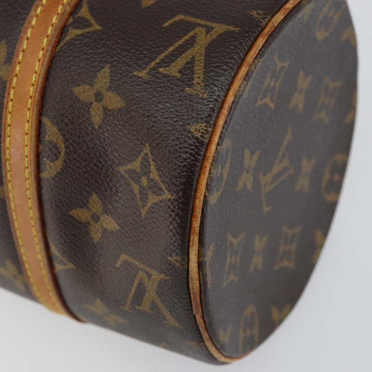LOUIS VUITTON Monogram Papillon 26 Hand Bag M51386 LV Auth BA8134