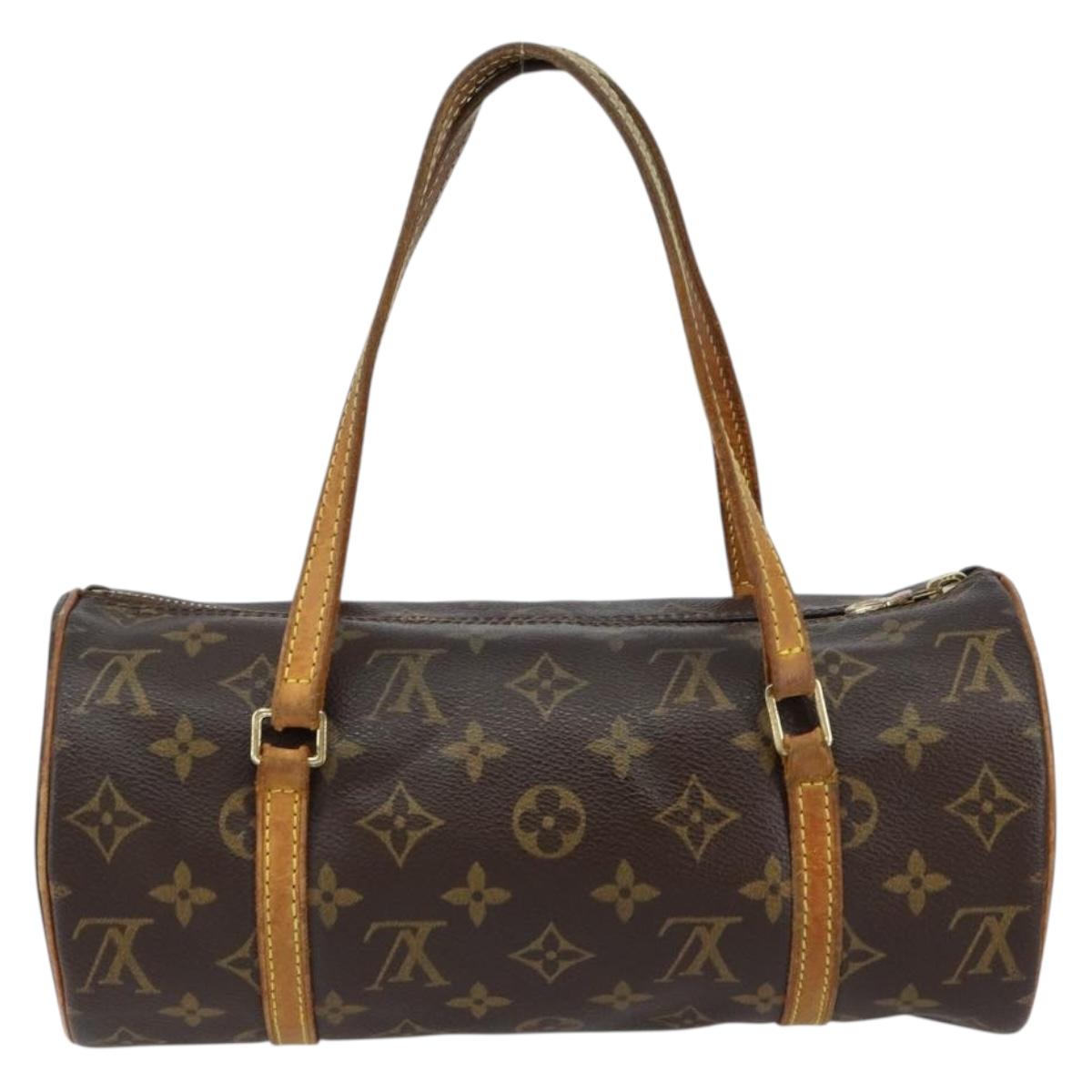 LOUIS VUITTON Monogram Papillon 26 Hand Bag M51386 LV Auth BA8134