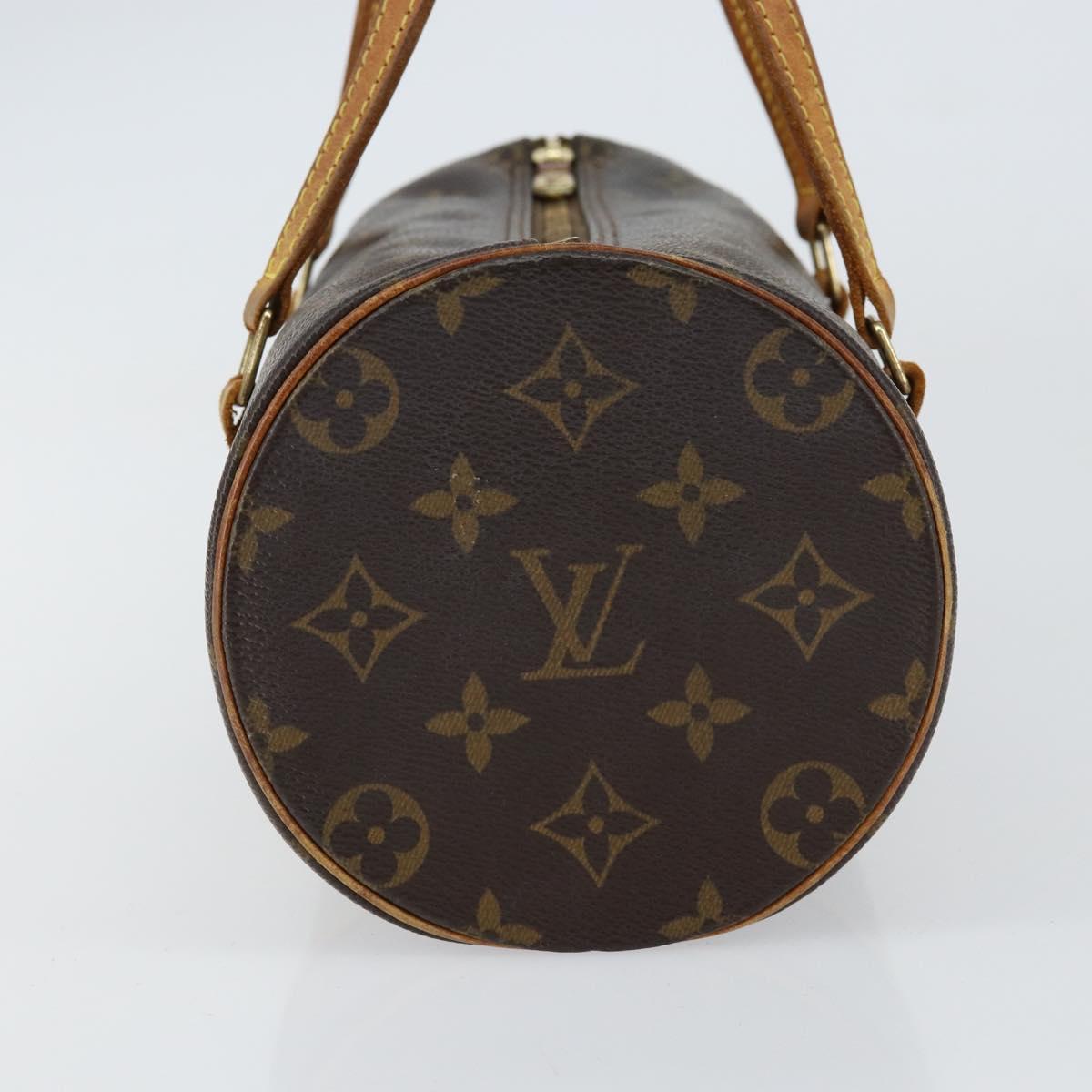 LOUIS VUITTON Monogram Papillon 26 Hand Bag M51386 LV Auth BA8134