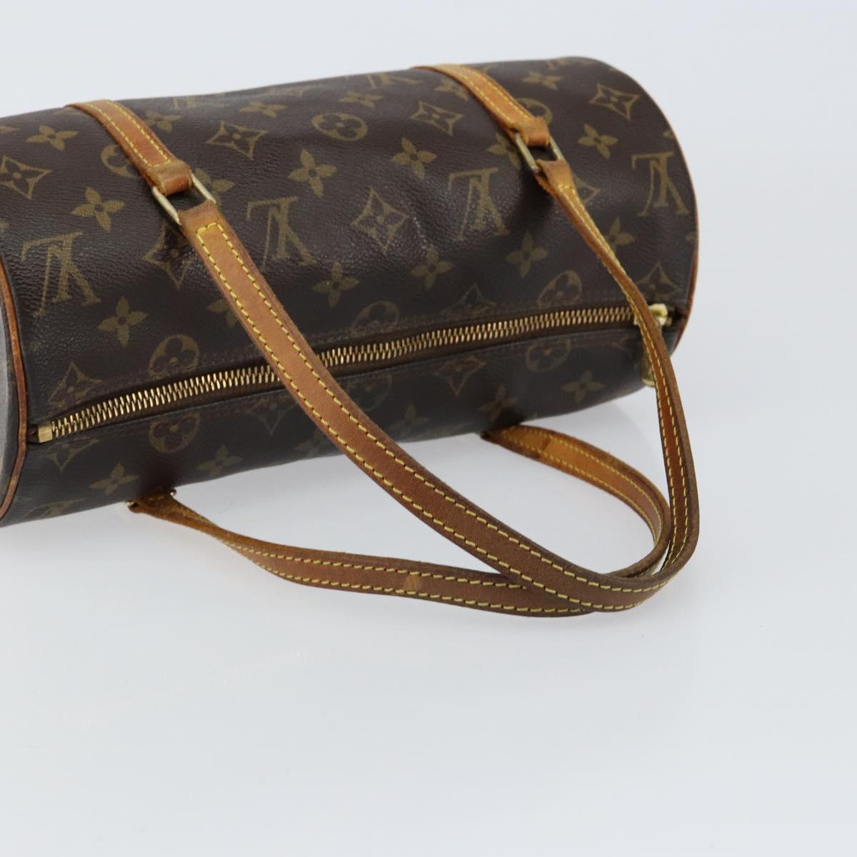 LOUIS VUITTON Monogram Papillon 26 Hand Bag M51386 LV Auth BA8134