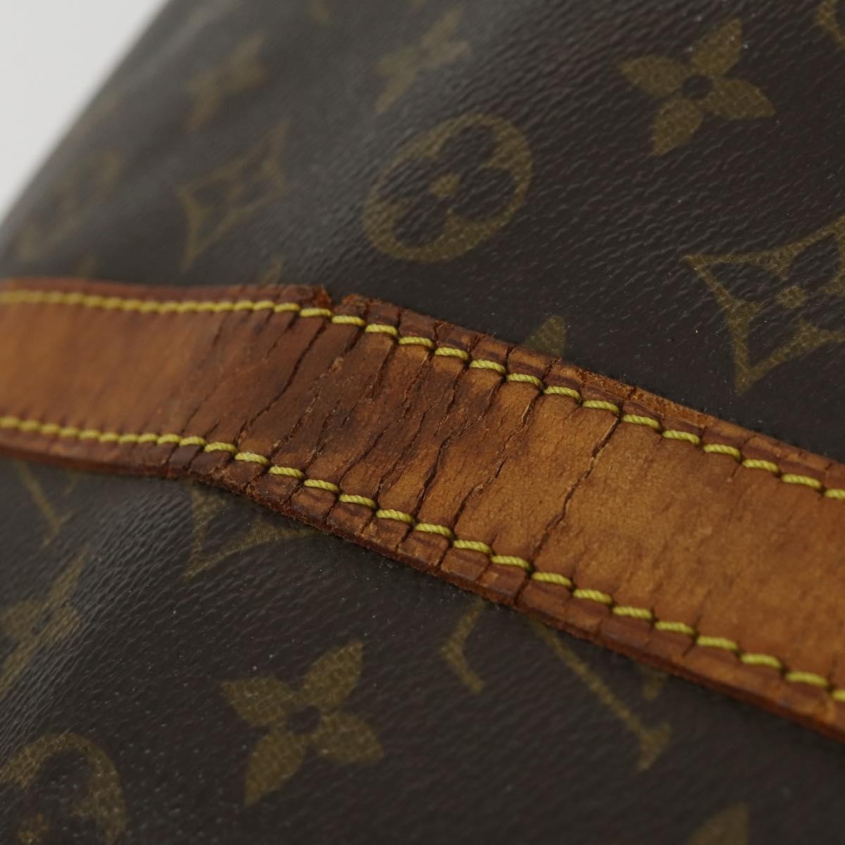 LOUIS VUITTON Monogram Keepall 55 Boston Bag M41424 LV Auth BA8135