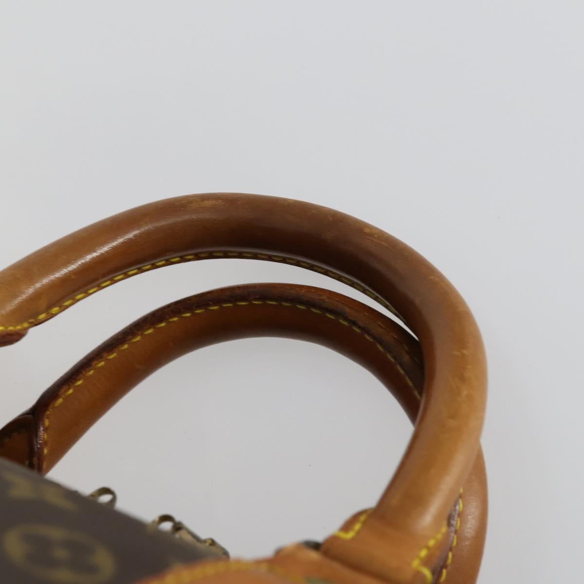 LOUIS VUITTON Monogram Keepall 55 Boston Bag M41424 LV Auth BA8136