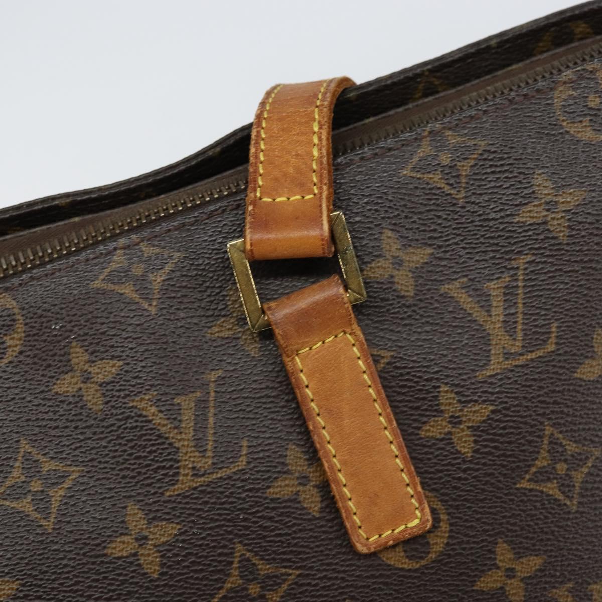 LOUIS VUITTON Monogram Cabas Mezzo Tote Bag M51151 LV Auth BA8137