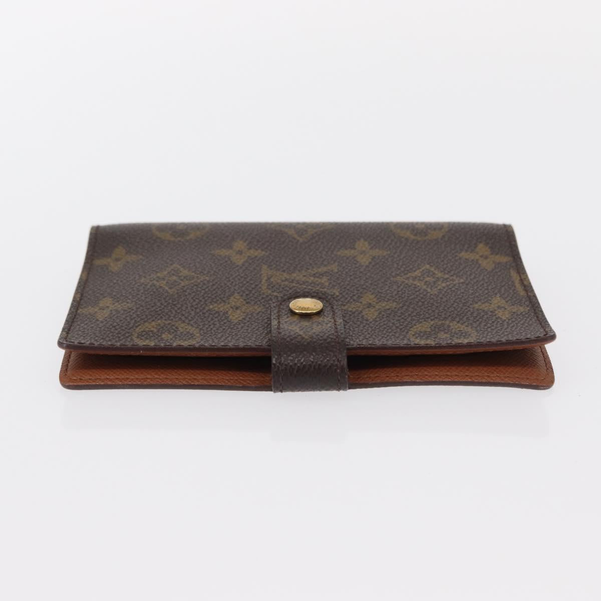 LOUIS VUITTON Monogram Agenda PM Day Planner Cover R20005 LV Auth BA8138