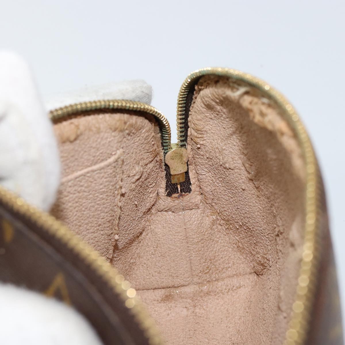 LOUIS VUITTON Monogram Pochette Cosmetic PM Pouch M43998 LV Auth BA8139