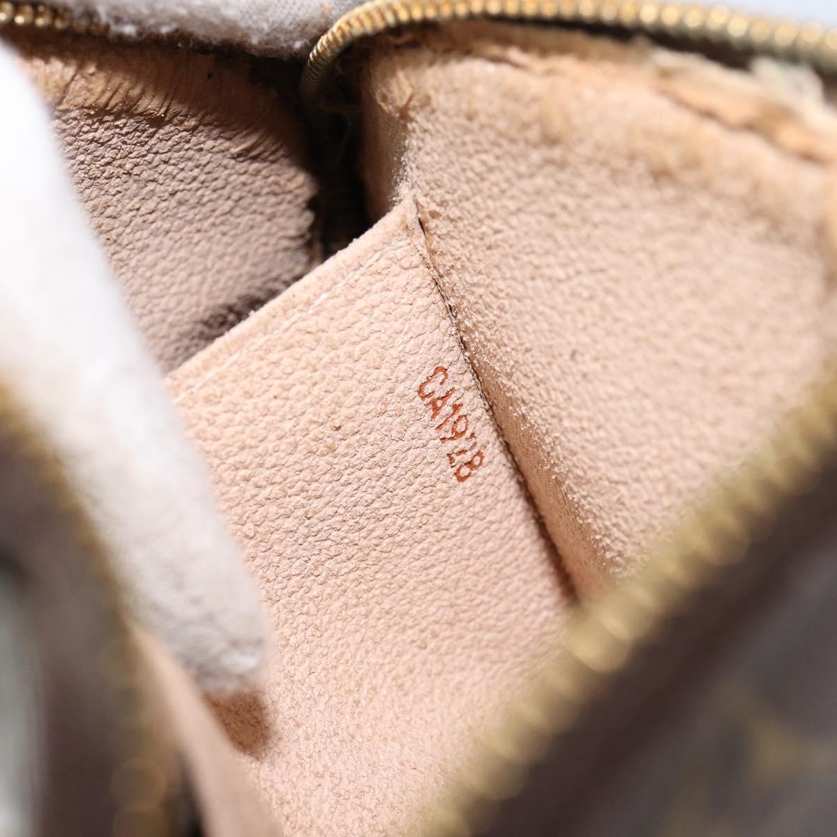 LOUIS VUITTON Monogram Pochette Cosmetic PM Pouch M43998 LV Auth BA8139