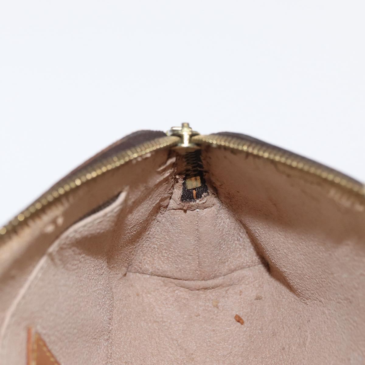 LOUIS VUITTON Monogram Pochette Cosmetic PM Pouch M43998 LV Auth BA8140