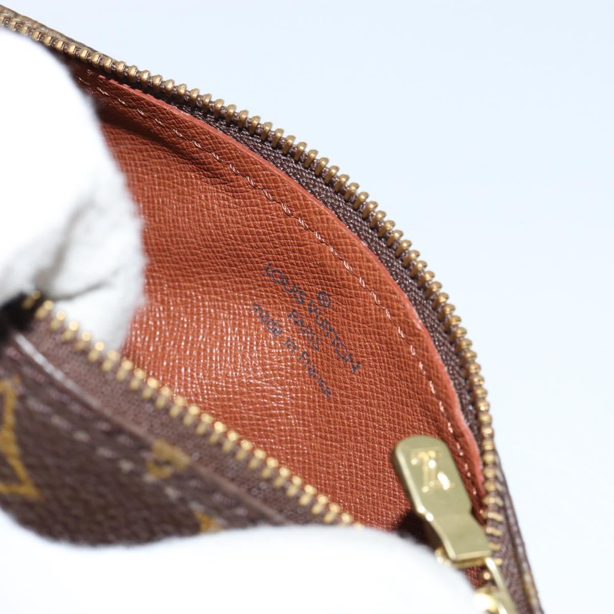 LOUIS VUITTON Monogram Papillon Pouch LV Auth BA8141