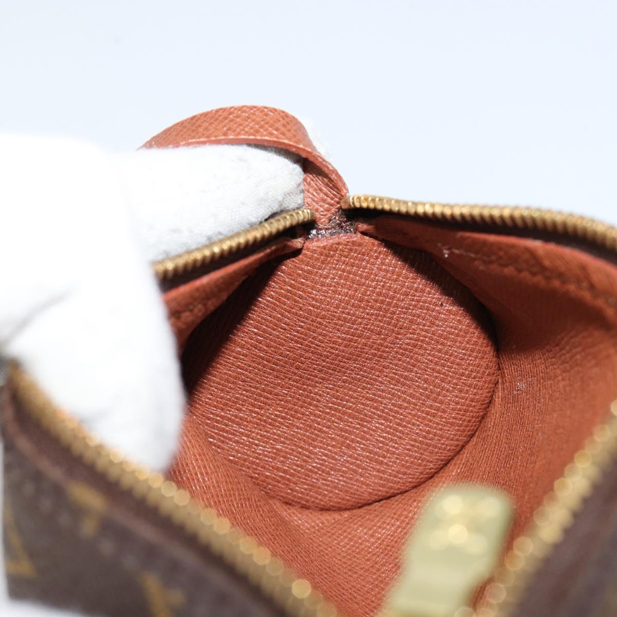 LOUIS VUITTON Monogram Papillon Pouch LV Auth BA8141