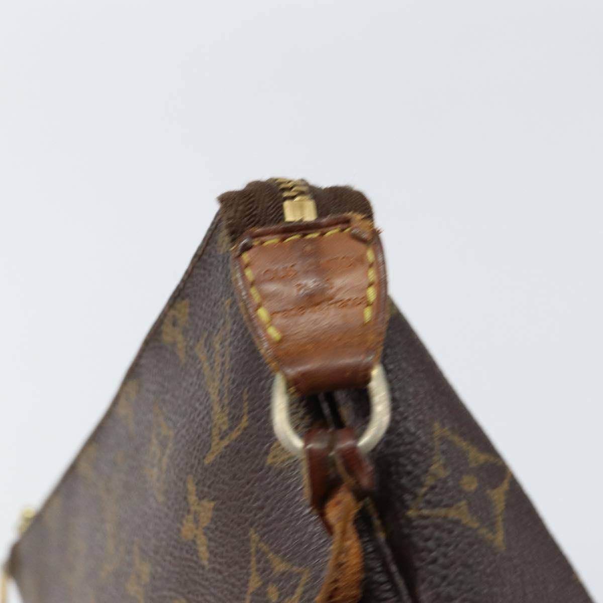 LOUIS VUITTON Monogram Pochette Accessoires Pouch M51980 LV Auth BA8143