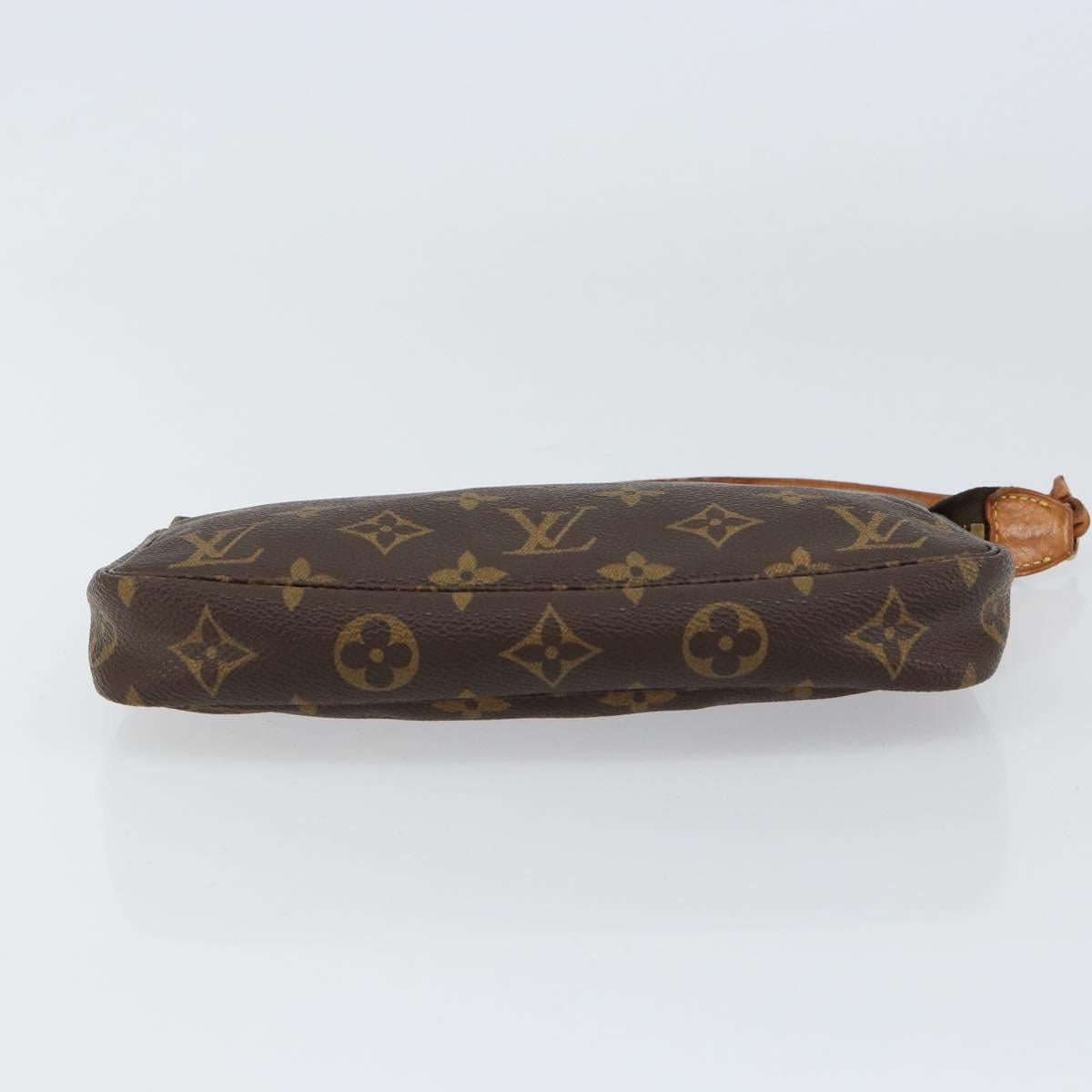 LOUIS VUITTON Monogram Pochette Accessoires Pouch M51980 LV Auth BA8144