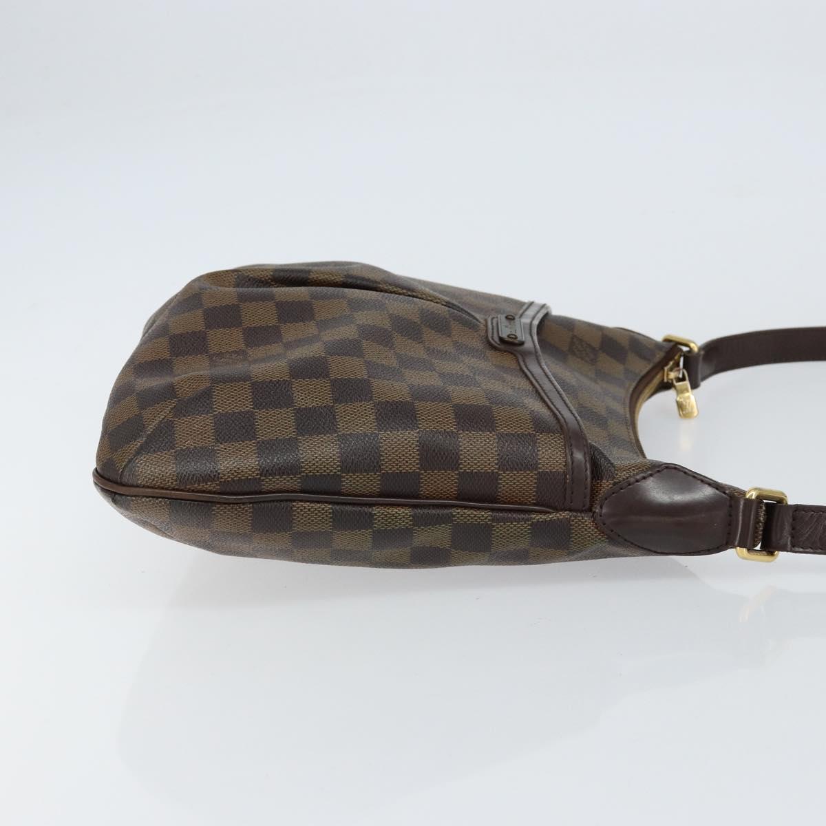 LOUIS VUITTON Damier Ebene Bloomsbury GM Shoulder Bag N42250 LV Auth BA8148