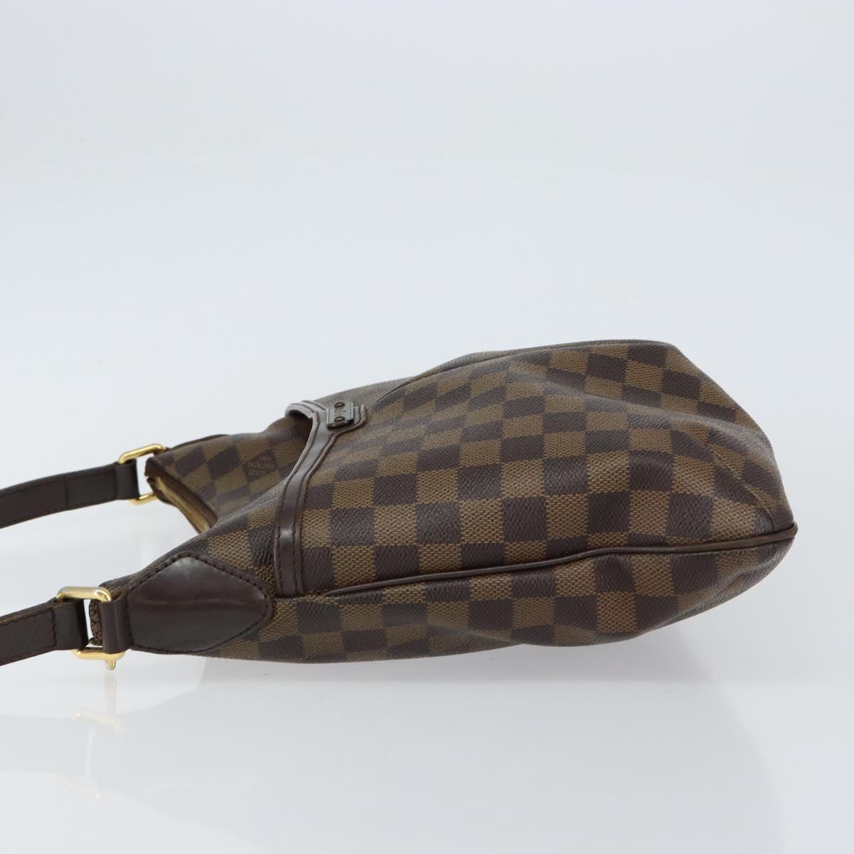LOUIS VUITTON Damier Ebene Bloomsbury GM Shoulder Bag N42250 LV Auth BA8148