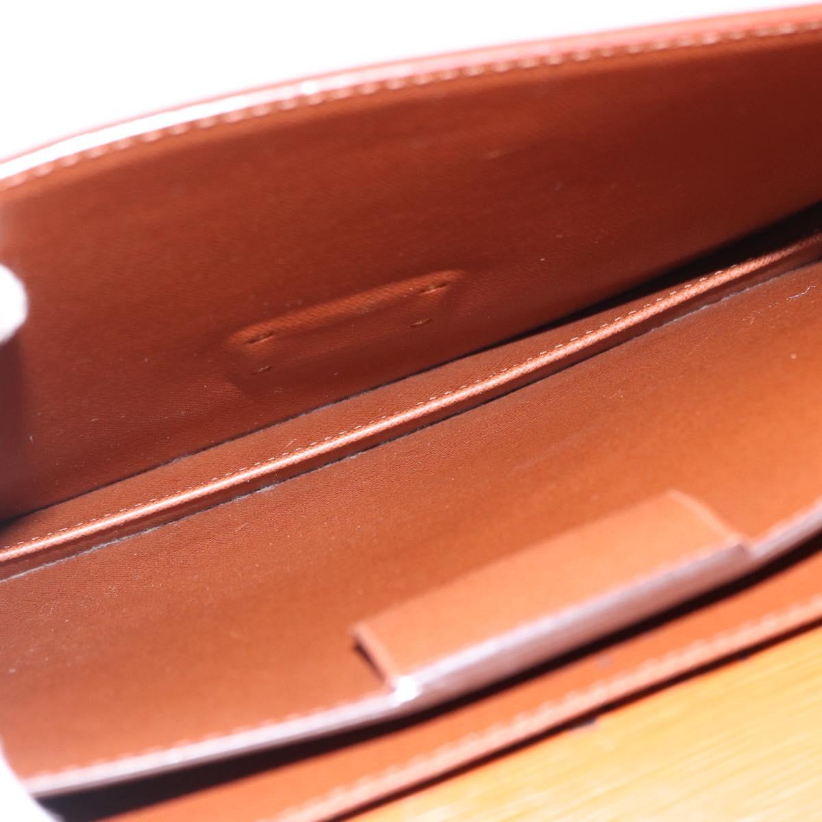 LOUIS VUITTON Epi Serviette Conseiller Briefcase Zipangu Gold M54428 Auth BA8150