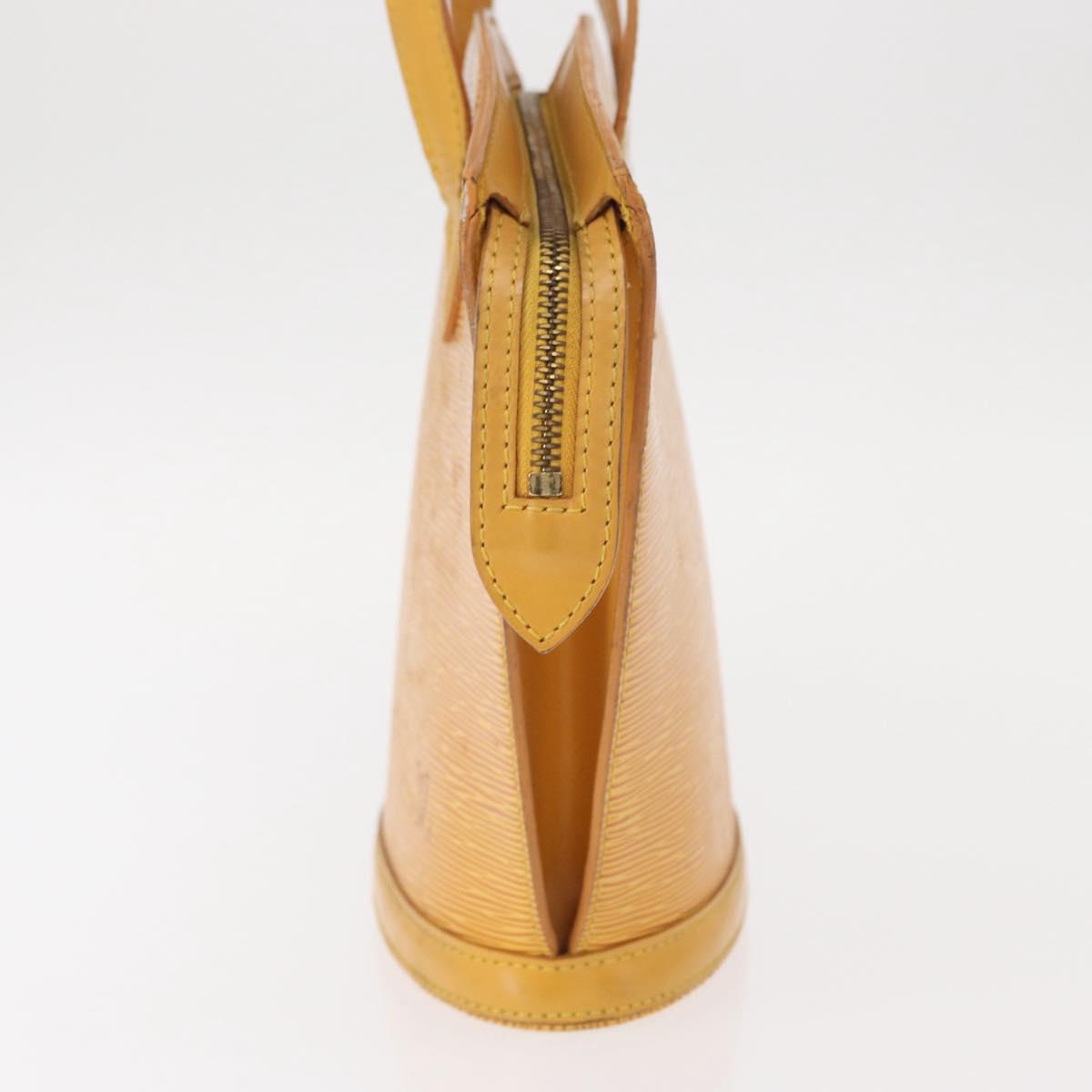 LOUIS VUITTON Epi Saint Jacques Hand Bag Yellow M52279 LV Auth BA8151