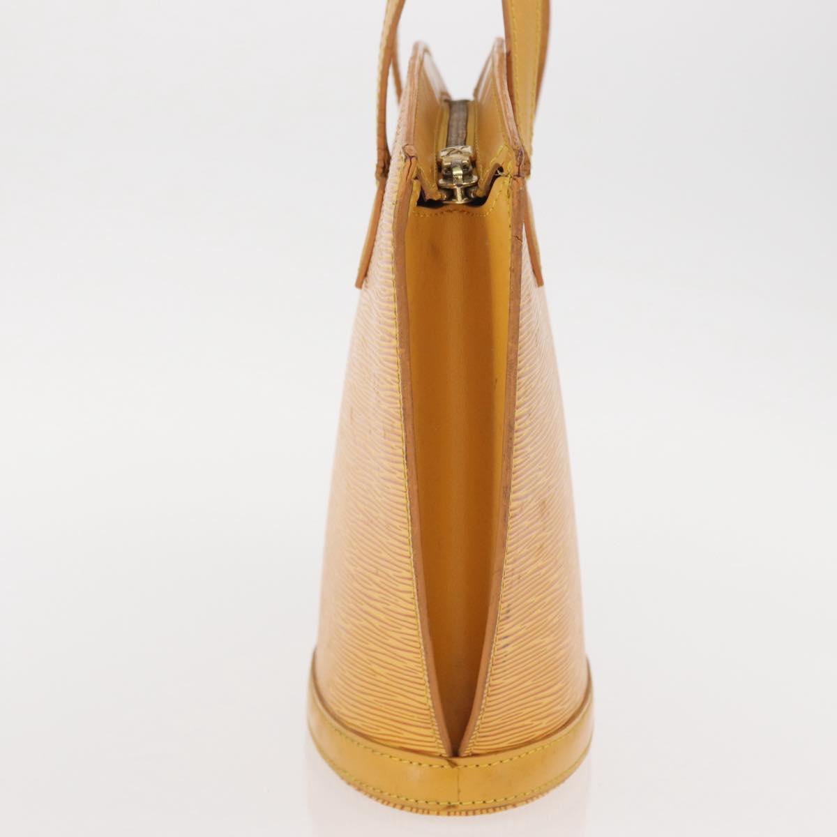 LOUIS VUITTON Epi Saint Jacques Hand Bag Yellow M52279 LV Auth BA8151